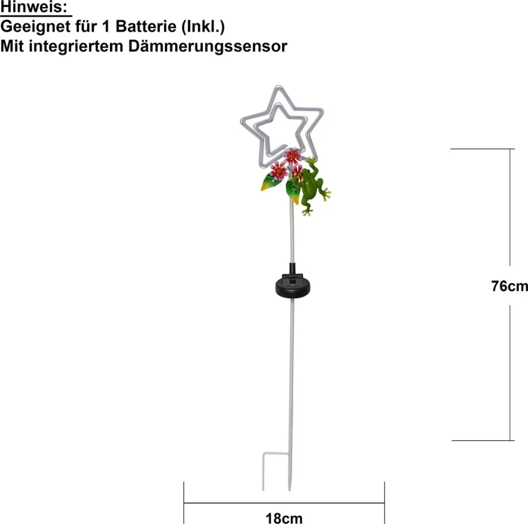 Star Trading LinnyStar Zonnepadverlichting - Zwart - afbeelding 6 van 6