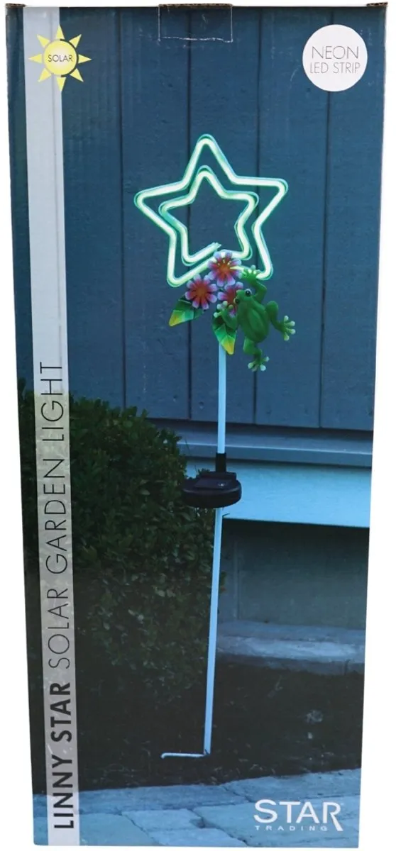 Star Trading LinnyStar Zonnepadverlichting - Zwart