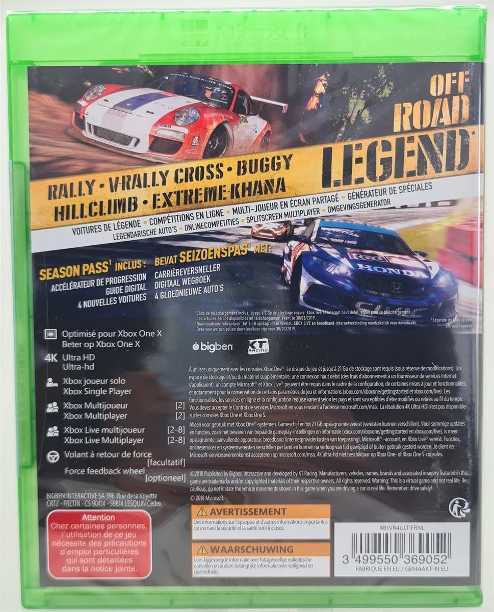 Bigben V-Rally 4 Ultimate Edition Xbox One