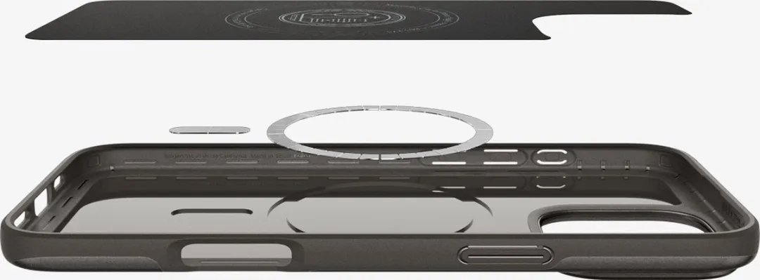 Spigen Thin Fit MagFit ACS08378 Hoesje - iPhone 16 Pro Max - Grijs - afbeelding 6 van 6