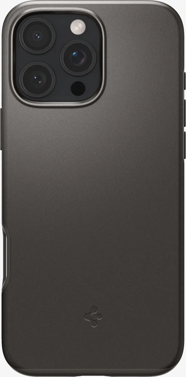 Spigen Thin Fit MagFit ACS08378 Hoesje - iPhone 16 Pro Max - Grijs