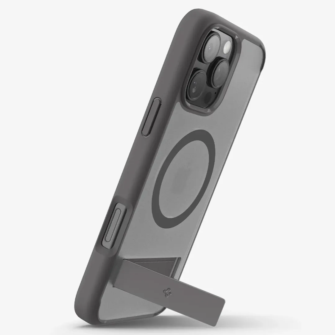 Spigen Thin Fit MagFit ACS08378 Hoesje - iPhone 16 Pro Max - Grijs