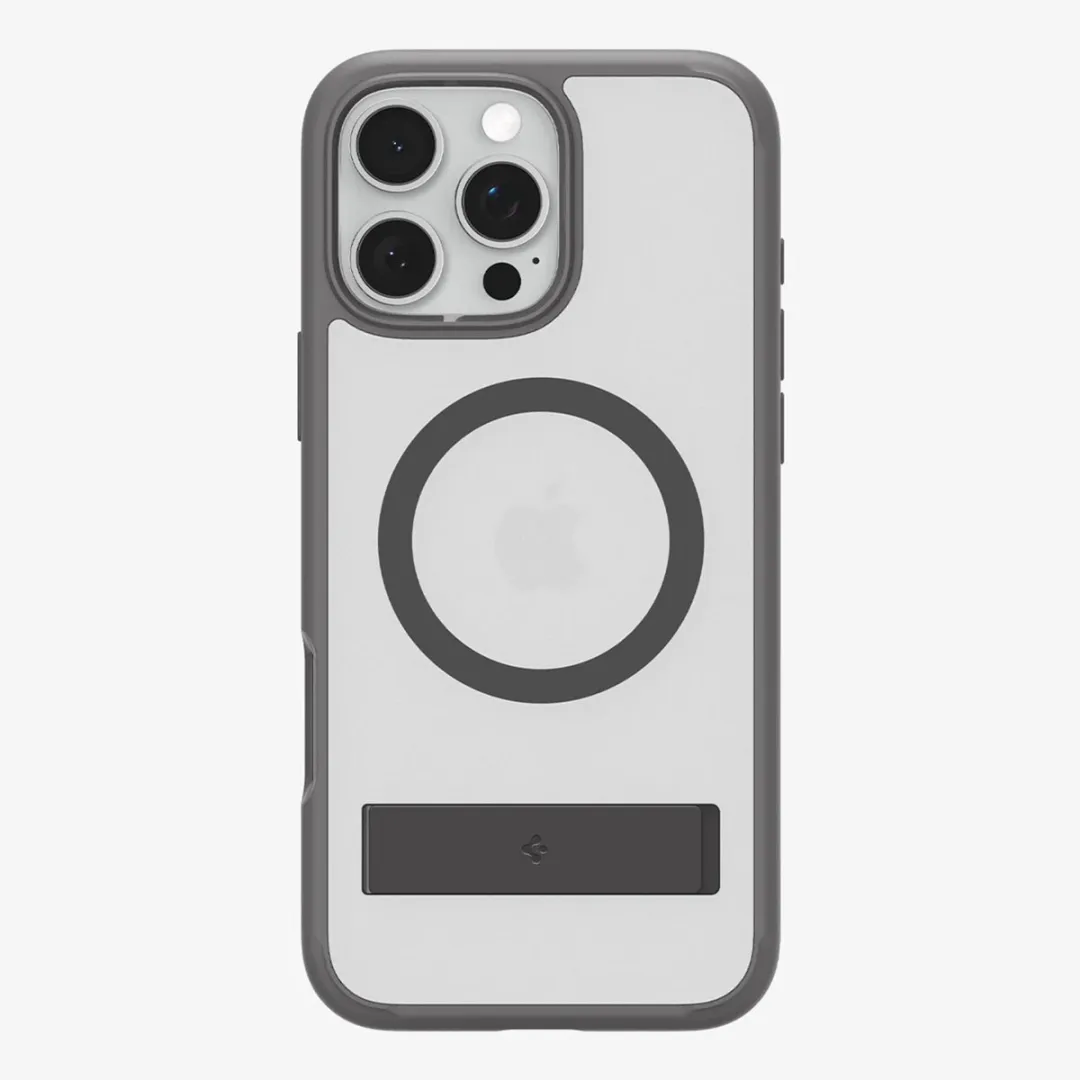 Spigen Thin Fit MagFit ACS08378 Hoesje - iPhone 16 Pro Max - Grijs