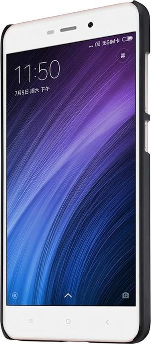 Nillkin Frosted Shield Hoes Xiaomi Redmi 4A - Zwart - afbeelding 4 van 6