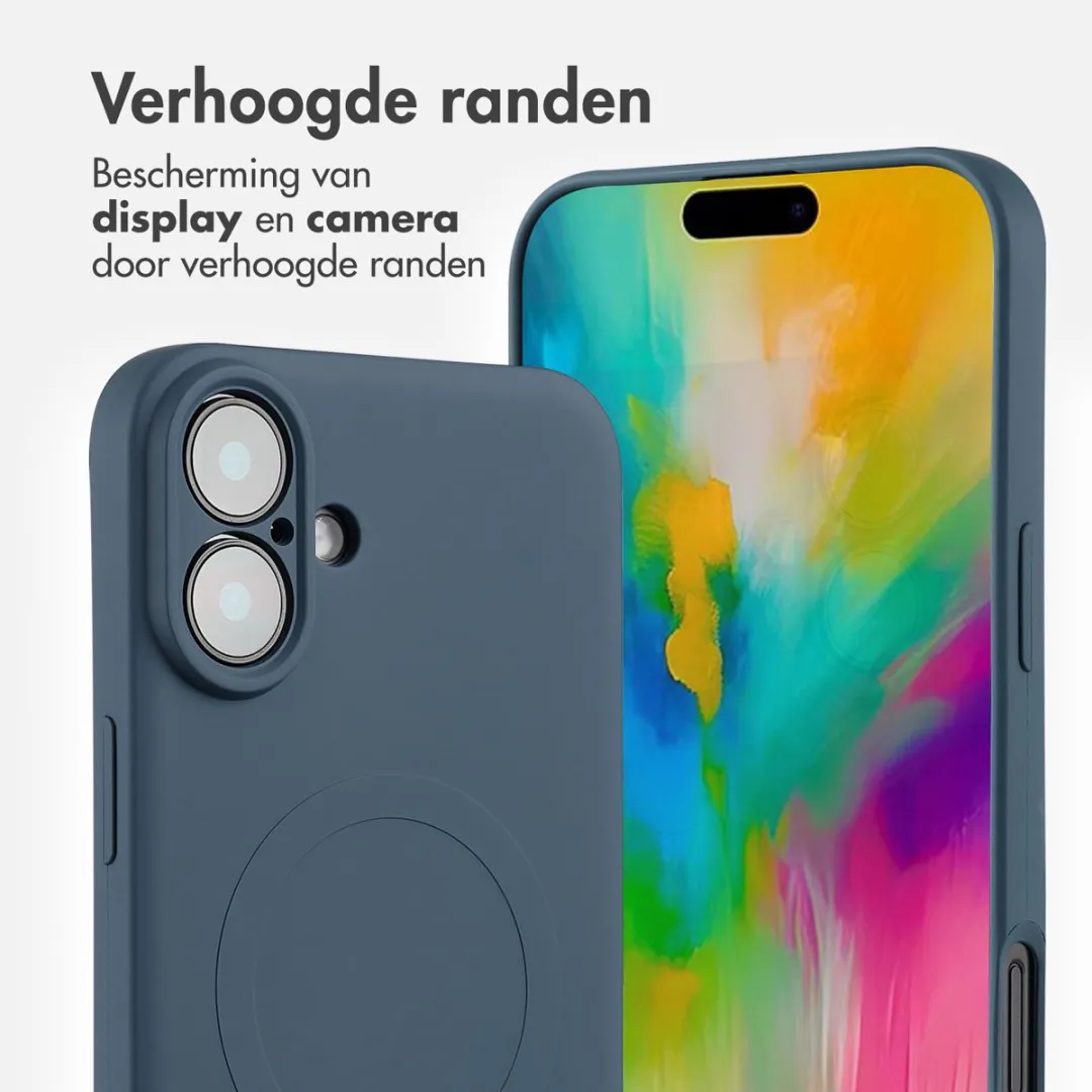 Imoshion Hoesje iPhone 16 Plus MagSafe - Donkerblauw