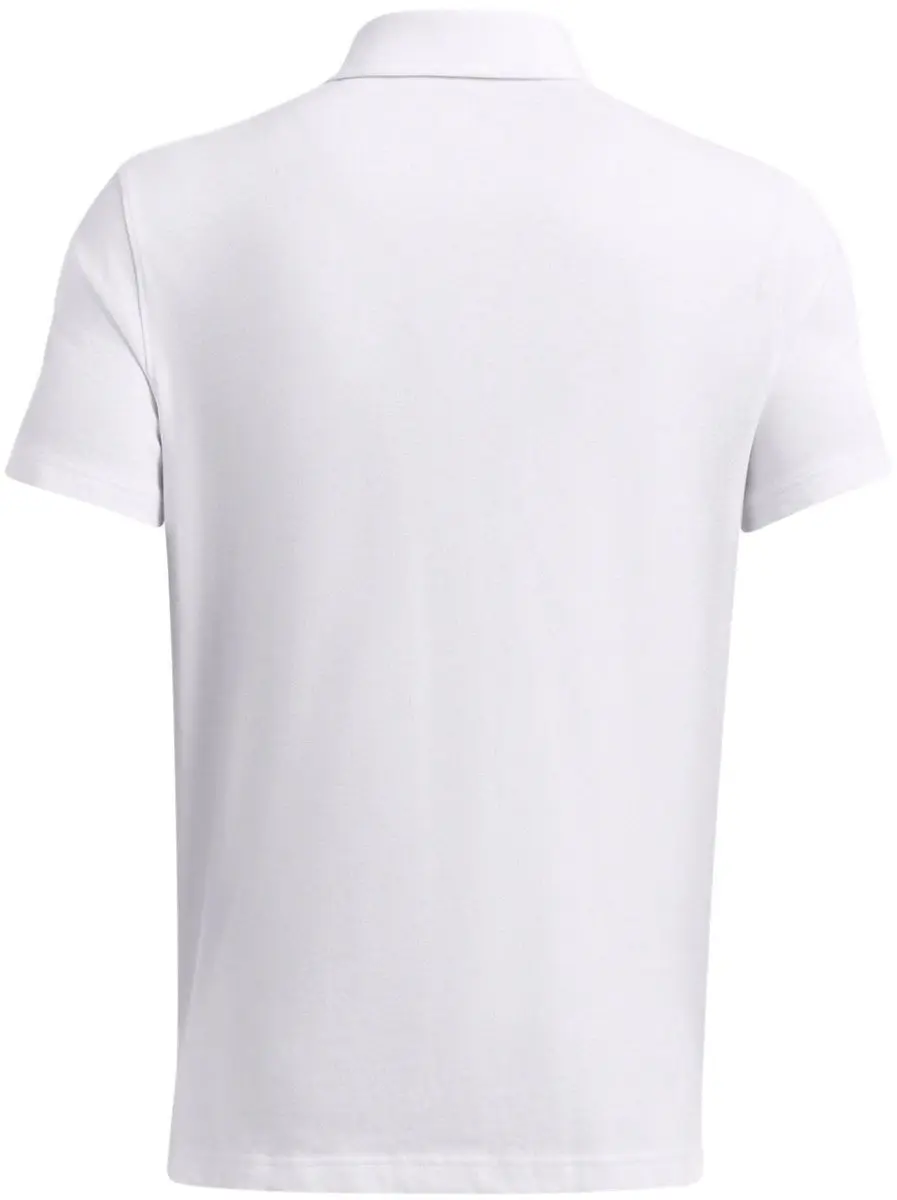 Under Armour Icon Polo Heren - Wit - M - afbeelding 5 van 6