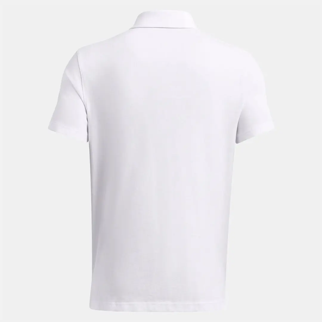 Under Armour Icon Polo Heren - Wit - M - afbeelding 4 van 6