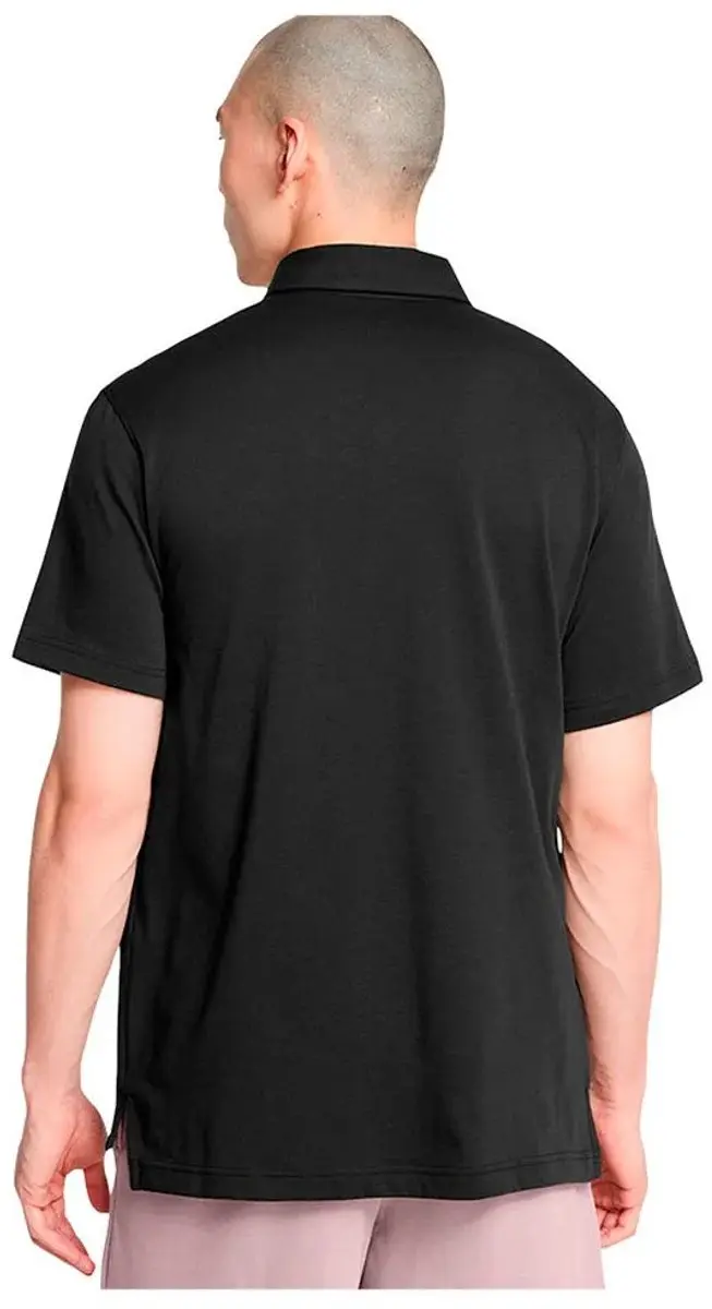 Under Armour Icon Polo Heren - Maat L - Zwart/Wit - afbeelding 2 van 6