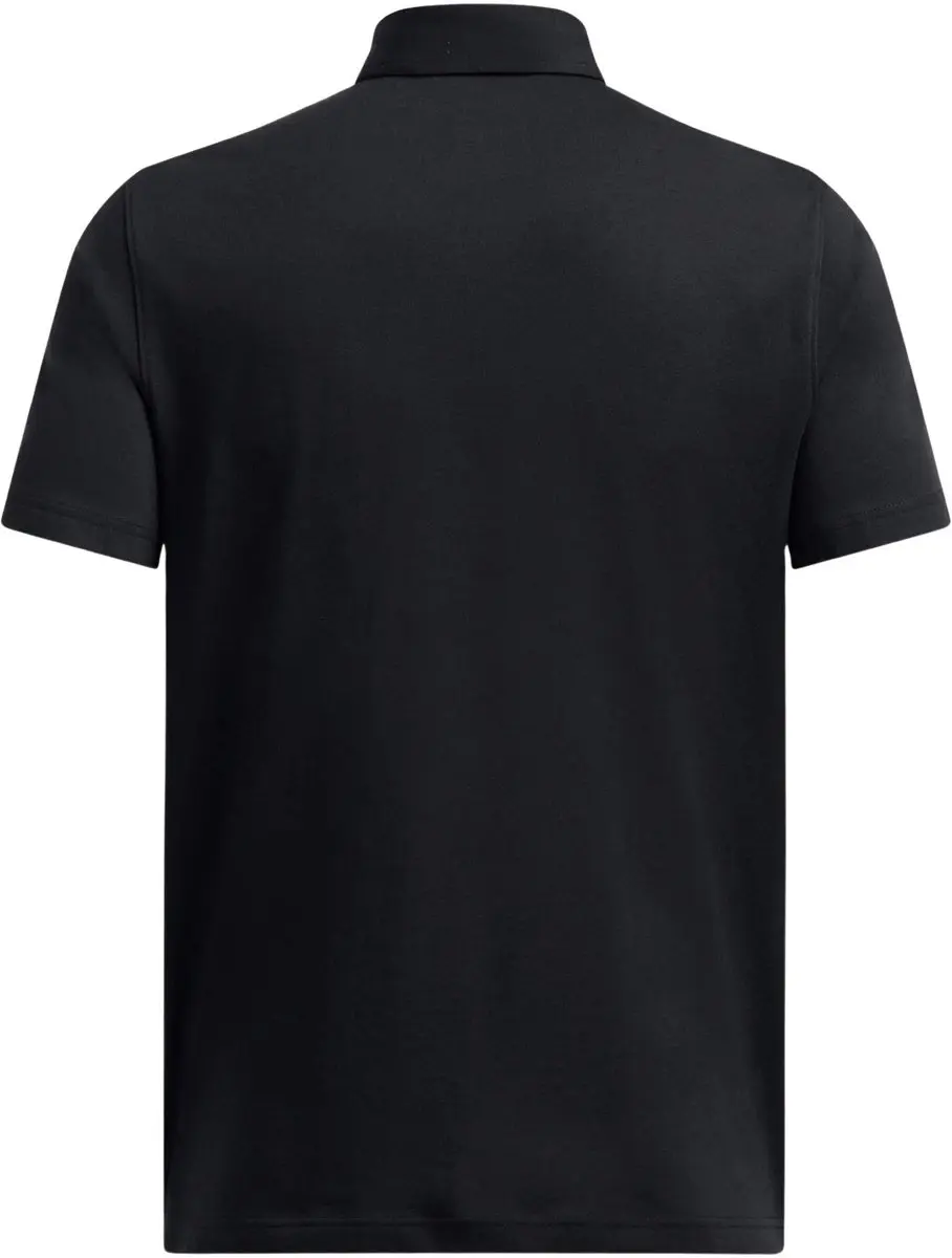 Under Armour Icon Polo Heren - Maat L - Zwart/Wit - afbeelding 4 van 6