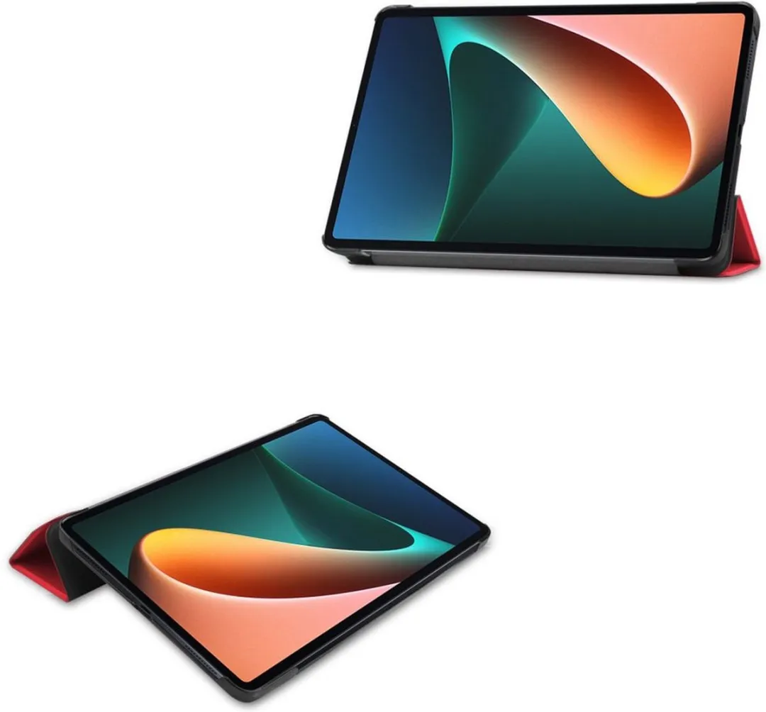 Just in Case Xiaomi Pad 5 Bookcase Hoesje - Rood