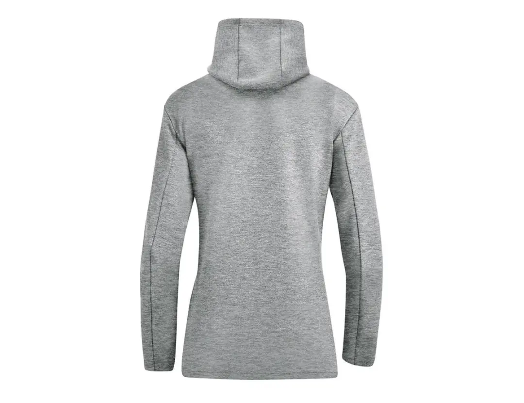 Jako Premium Basics Jas met Kap Dames - Grijs Gemeleerd - 42 - afbeelding 3 van 4