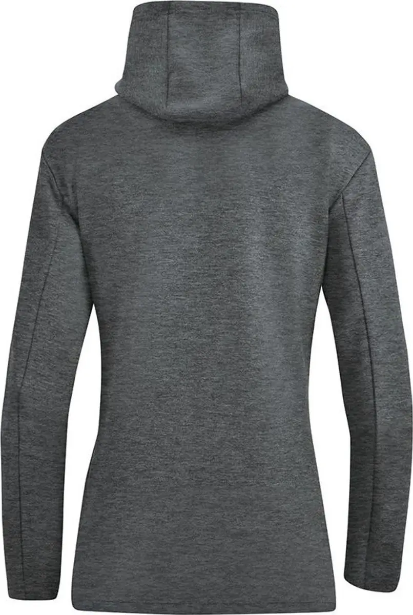 Jako Premium Basics Jas met Kap Dames - Antraciet Gemeleerd - afbeelding 3 van 4
