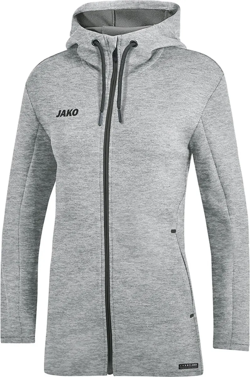 Jako Premium Basics Jas Met Kap Dames