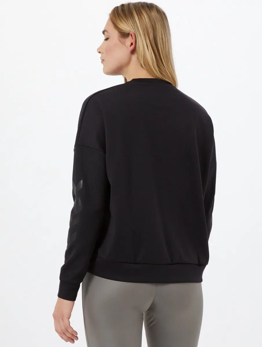 hummel Essi Sweatshirt Dames - Zwart - Maat XS - afbeelding 4 van 6