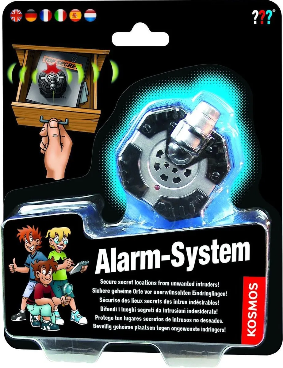 Kosmos Spy Labs Alarm-Systeem - Werkend met sensoren en sirene