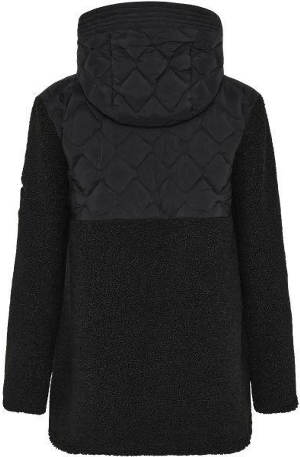 Didriksons Bibi 2 Damesfleece - Zwart - afbeelding 2 van 2