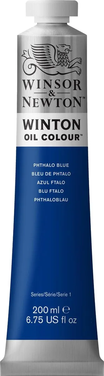 Winsor & Newton Winton Olieverf Phthalo Blue 200ml