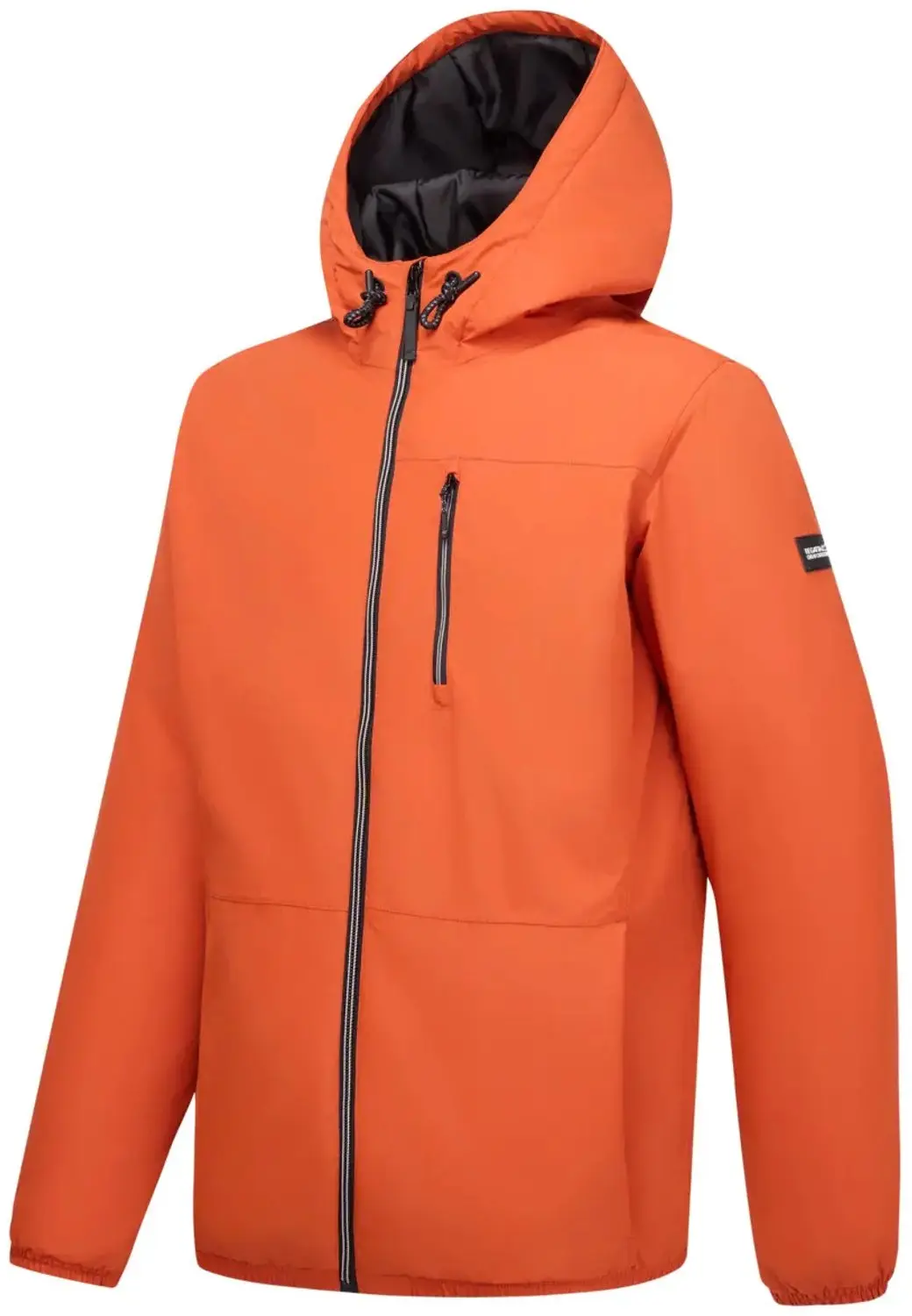 Regatta Shorebay Waterdichte Jas - Rooibos Tea/Black - M - afbeelding 3 van 5