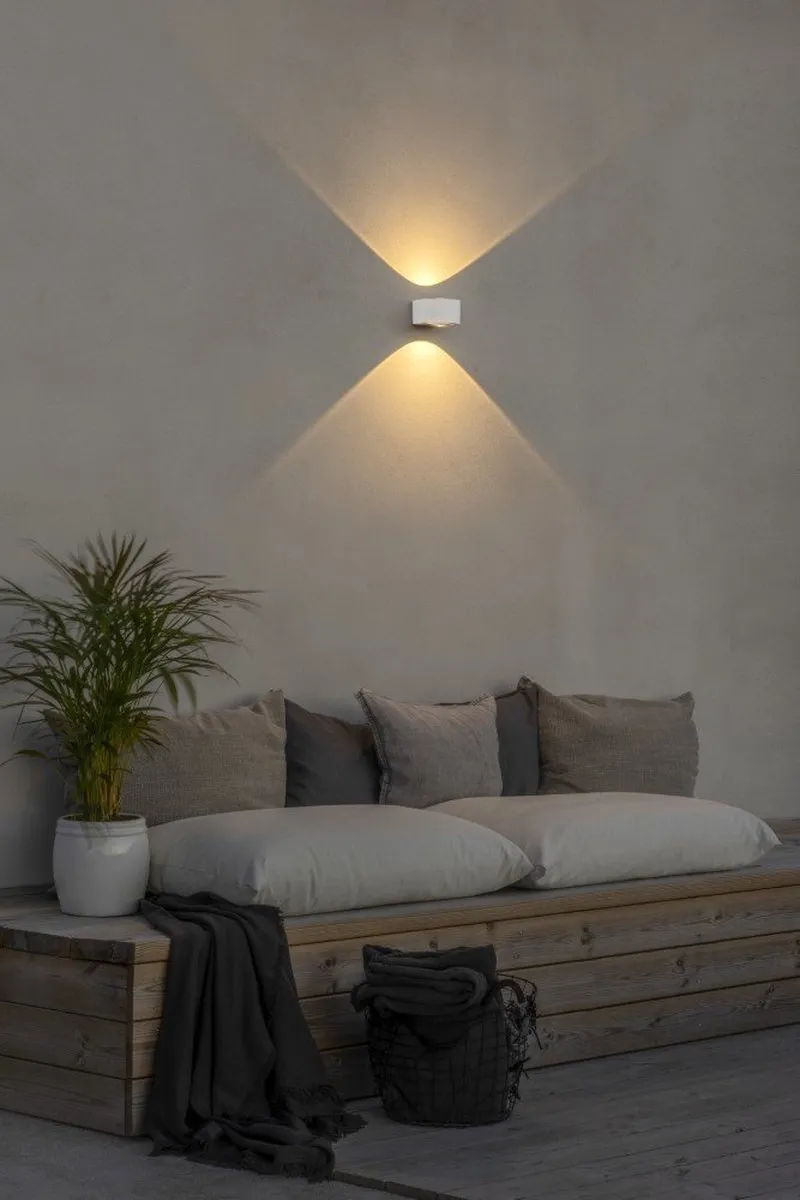 Konstsmide Buitenlamp Up-Down LED 2x6W - Wit