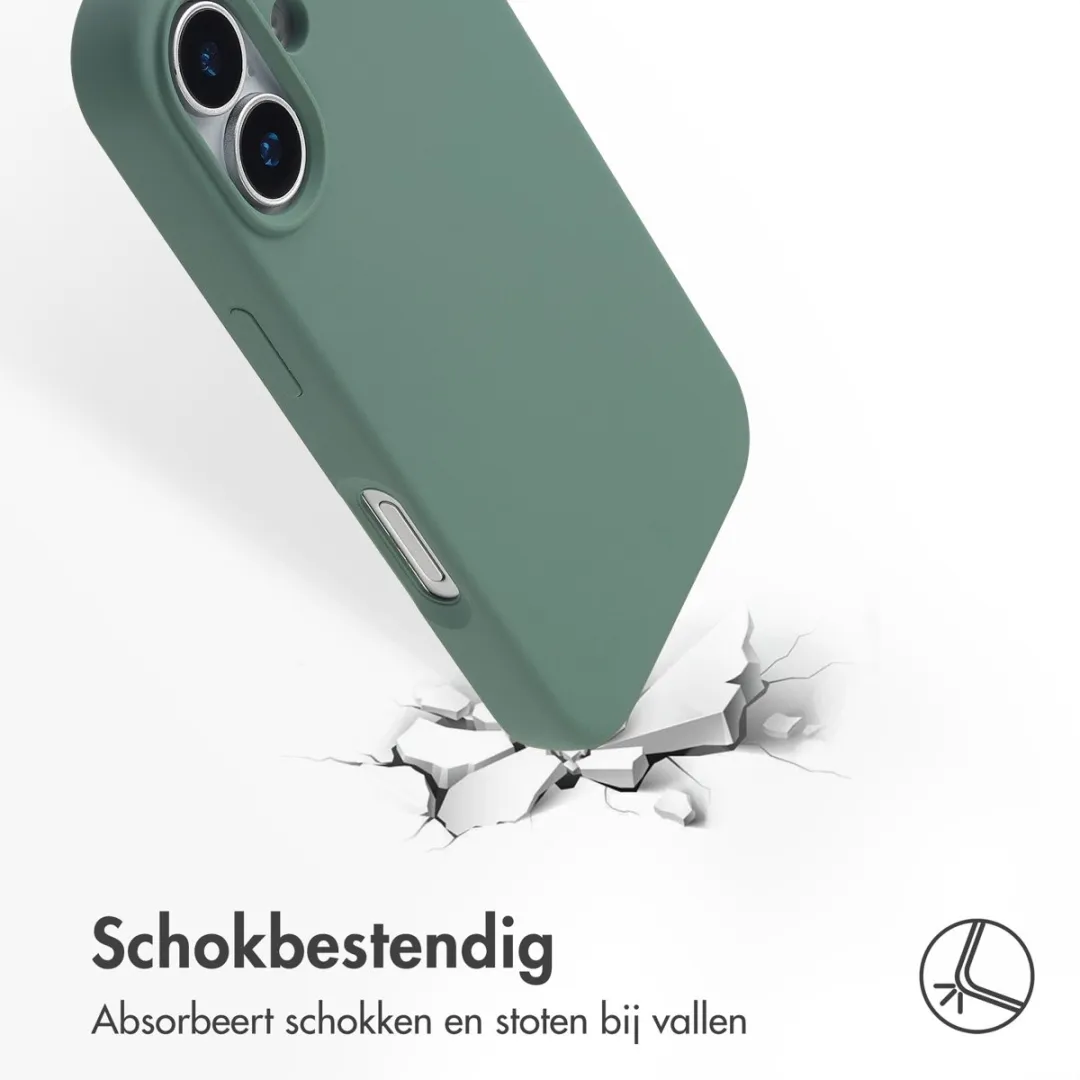 Accezz iPhone 17 MagSafe Hoesje Donkergroen