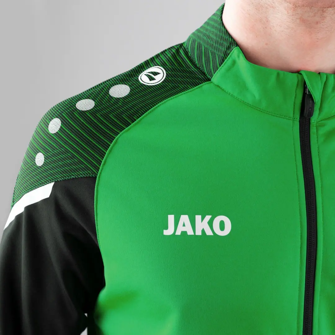 JAKO Performance Kinder Trainingsjas - Groen/Zwart - 152 - afbeelding 6 van 6