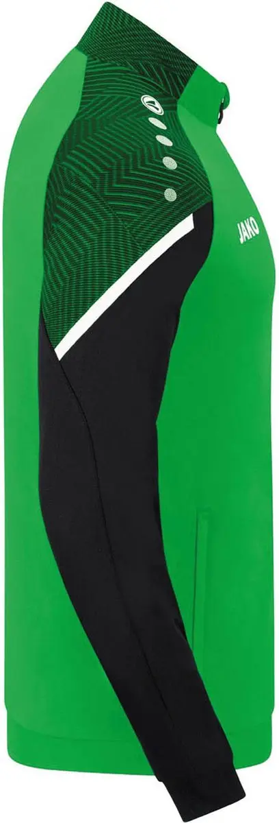 JAKO Performance Kinder Trainingsjas - Groen/Zwart - 152 - afbeelding 5 van 6