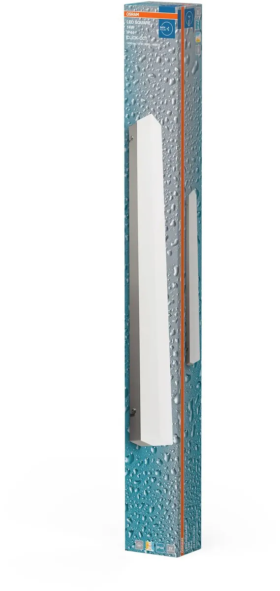 Osram LED Square 14W Click-CCT Wand-/plafondlamp IP44 - Wit