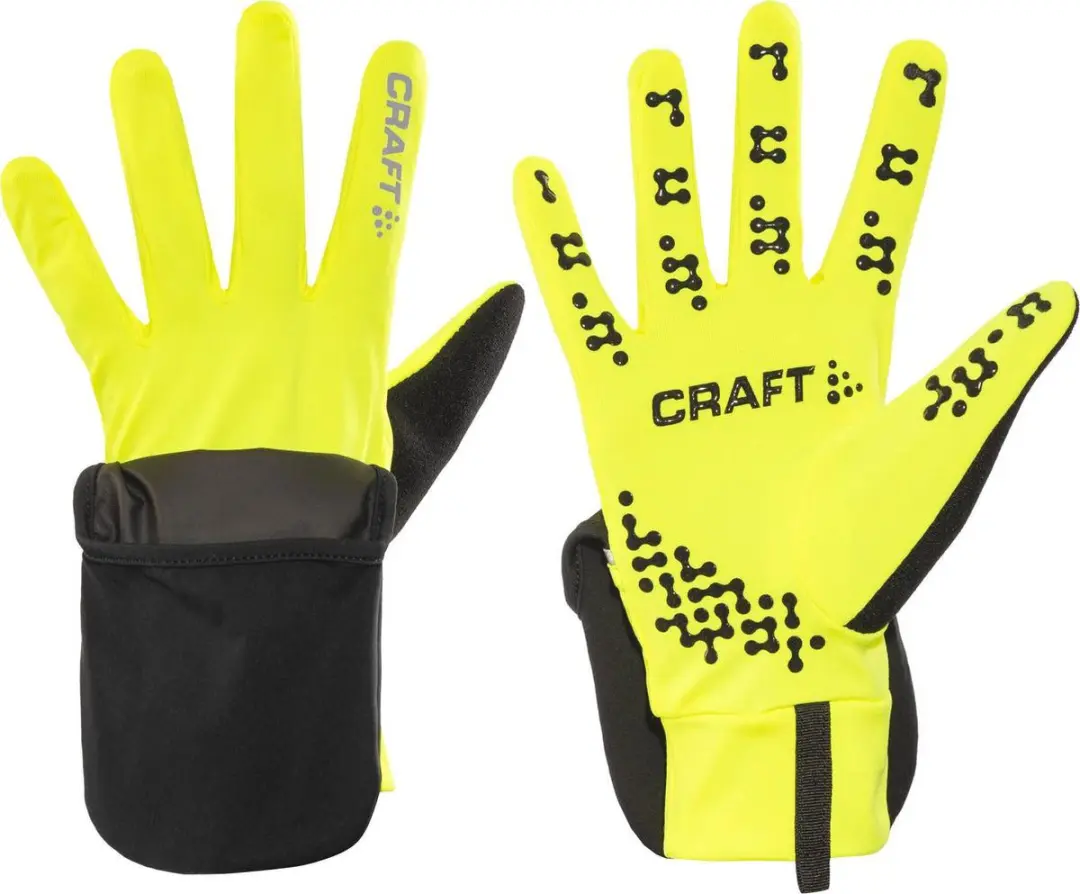 Craft Hybrid Weather Handschoenen - Geel - XS - afbeelding 4 van 6