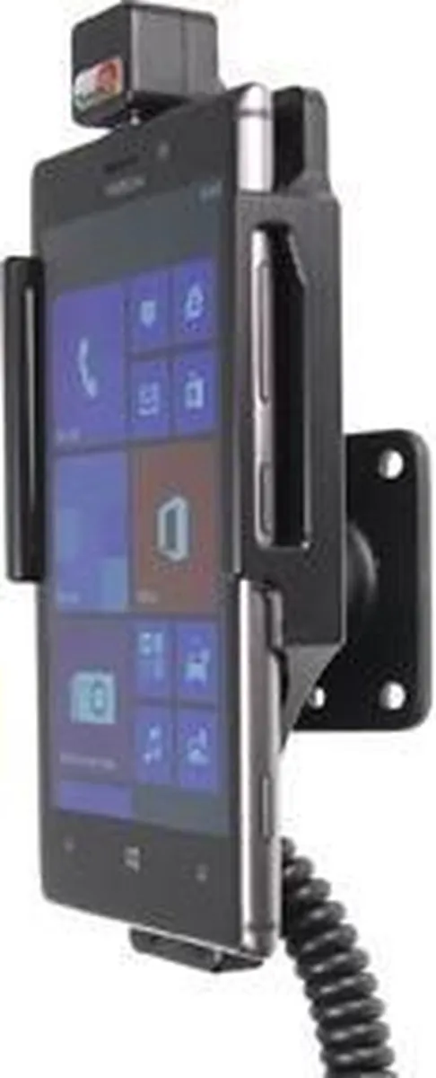 Brodit Actieve Houder Nokia Lumia 925 - Autolader - Zwart