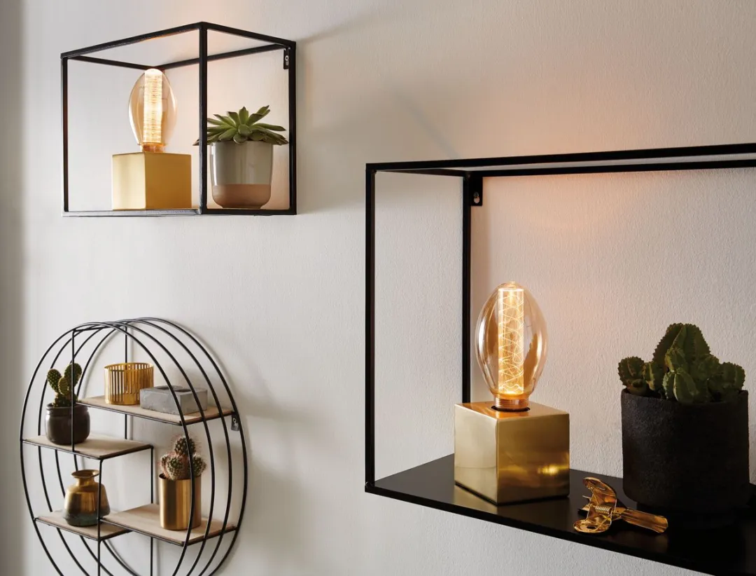 Paulmann Inner Glow Edition LED-kolf E27 2x4W 230V - Goud