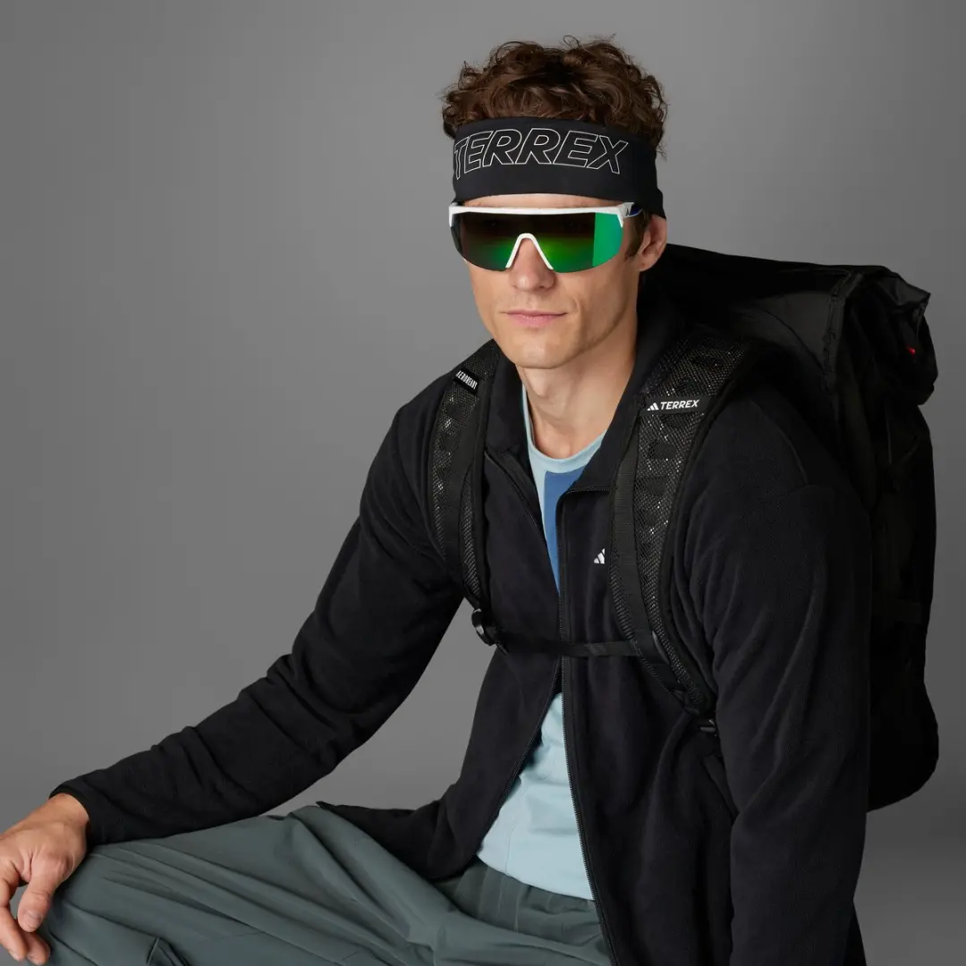 adidas TERREX Multi Essentials Fleece Jack - Zwart - afbeelding 4 van 6