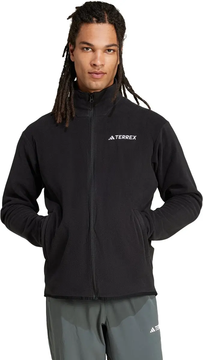 adidas TERREX Multi Essentials Fleece Jack met Lange Ritssluiting