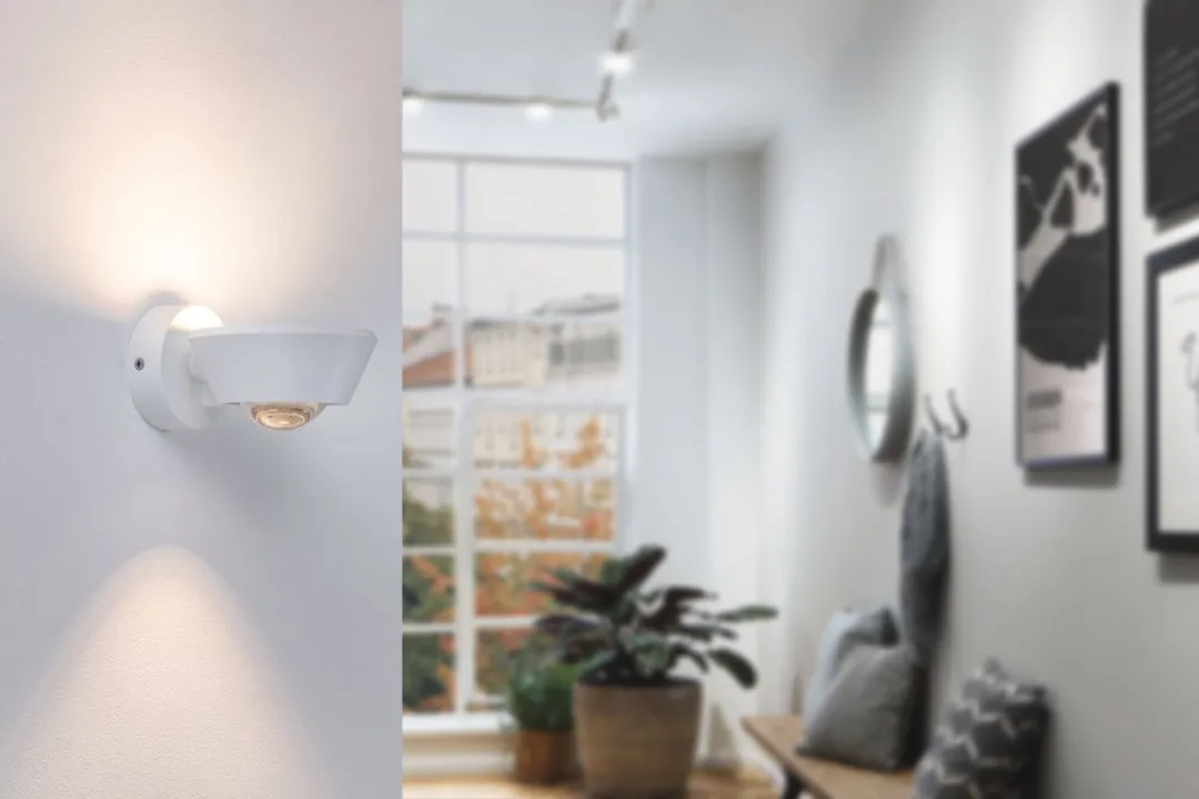 Paulmann LED Wandlamp Sabik IP44 9W - 570lm Warm Wit