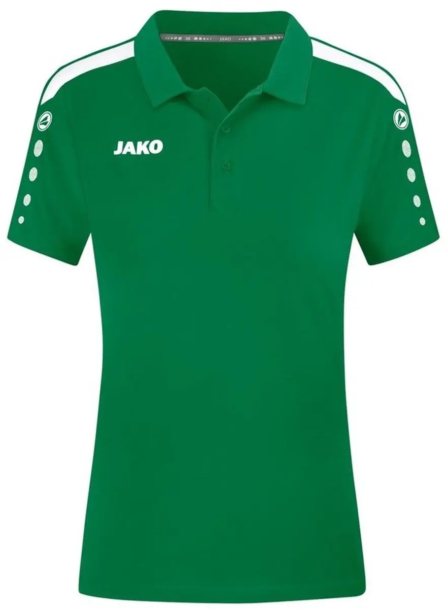 JAKO Power Polo Dames - Groen - afbeelding 6 van 6