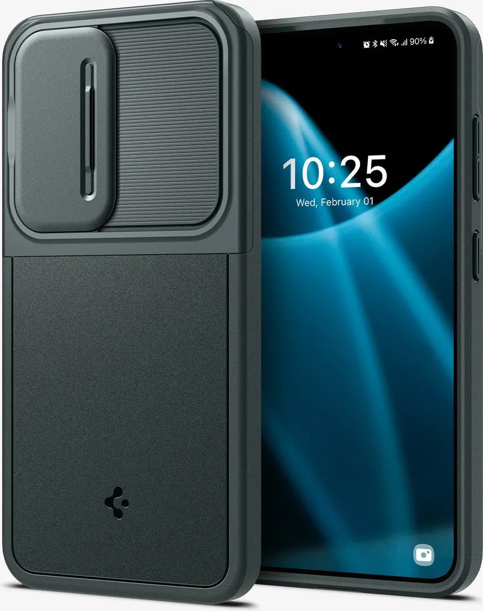 Spigen Optik Armor ACS07364 Back Cover - Groen - afbeelding 6 van 6