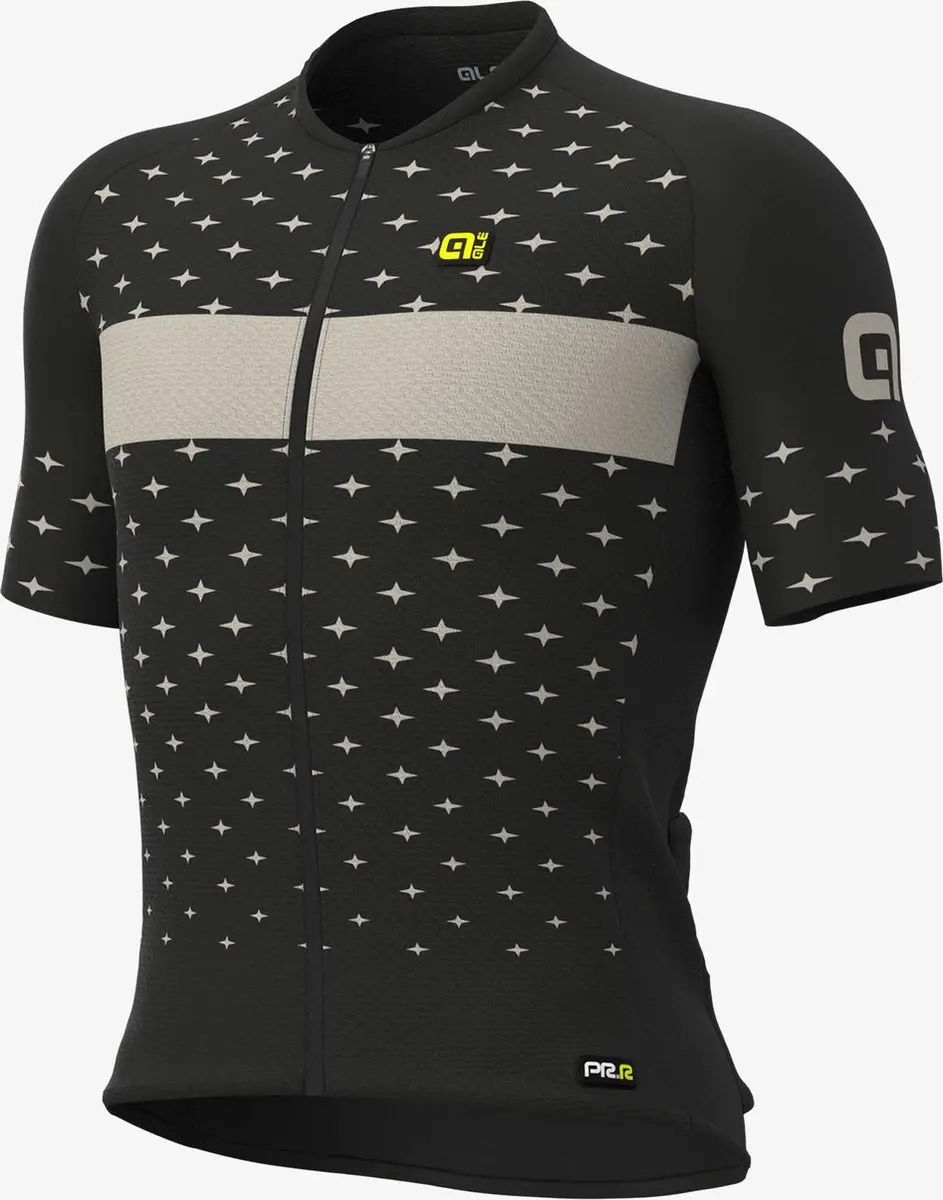 Alé PRR Stars Fietsshirt Korte Mouwen - Fluor Yellow - M - afbeelding 6 van 6