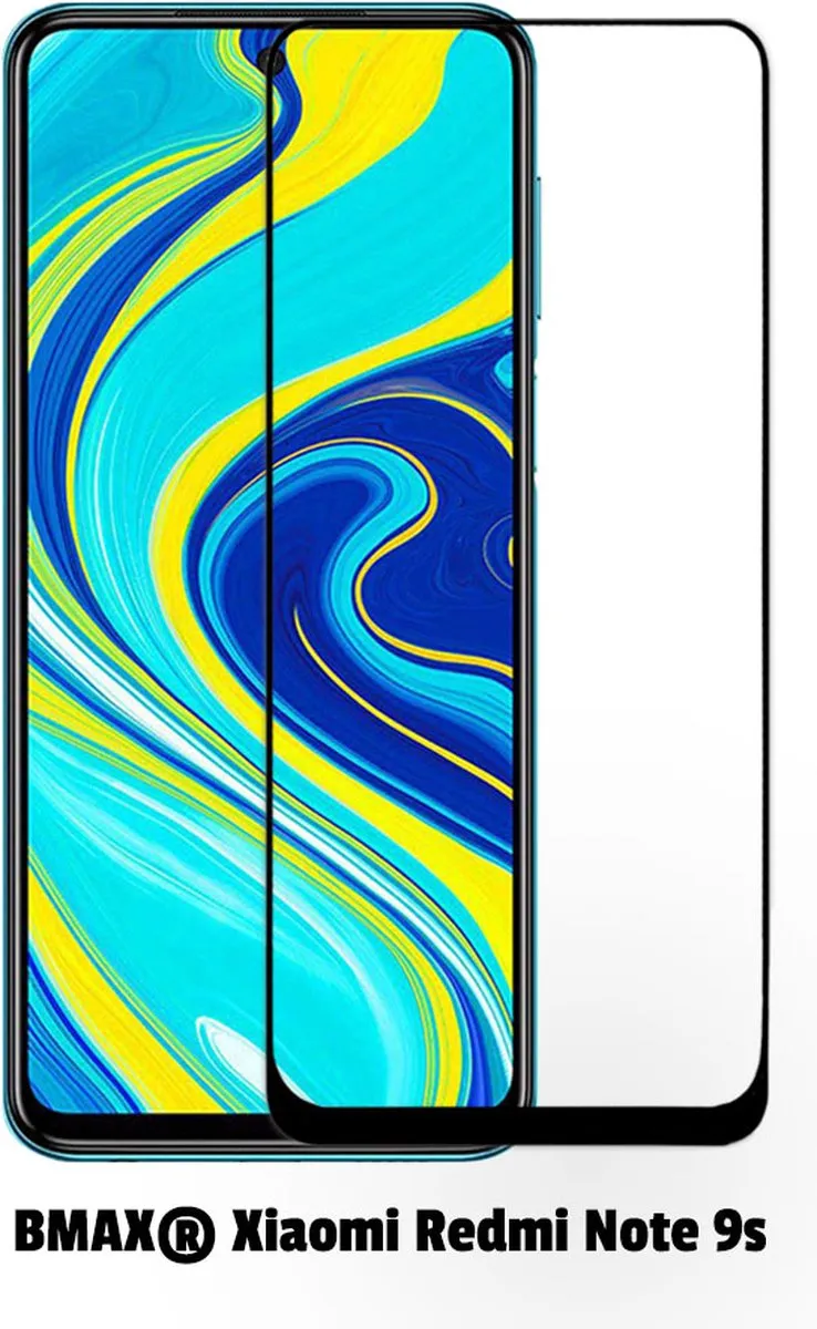 BMAX BM-361653135 Glazen Screenprotector Xiaomi Redmi Note 9S - 2 Stuks