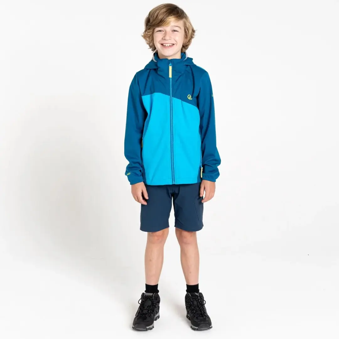 Dare 2b Explore Softshell Kinderwandeljas - 176 - afbeelding 4 van 4