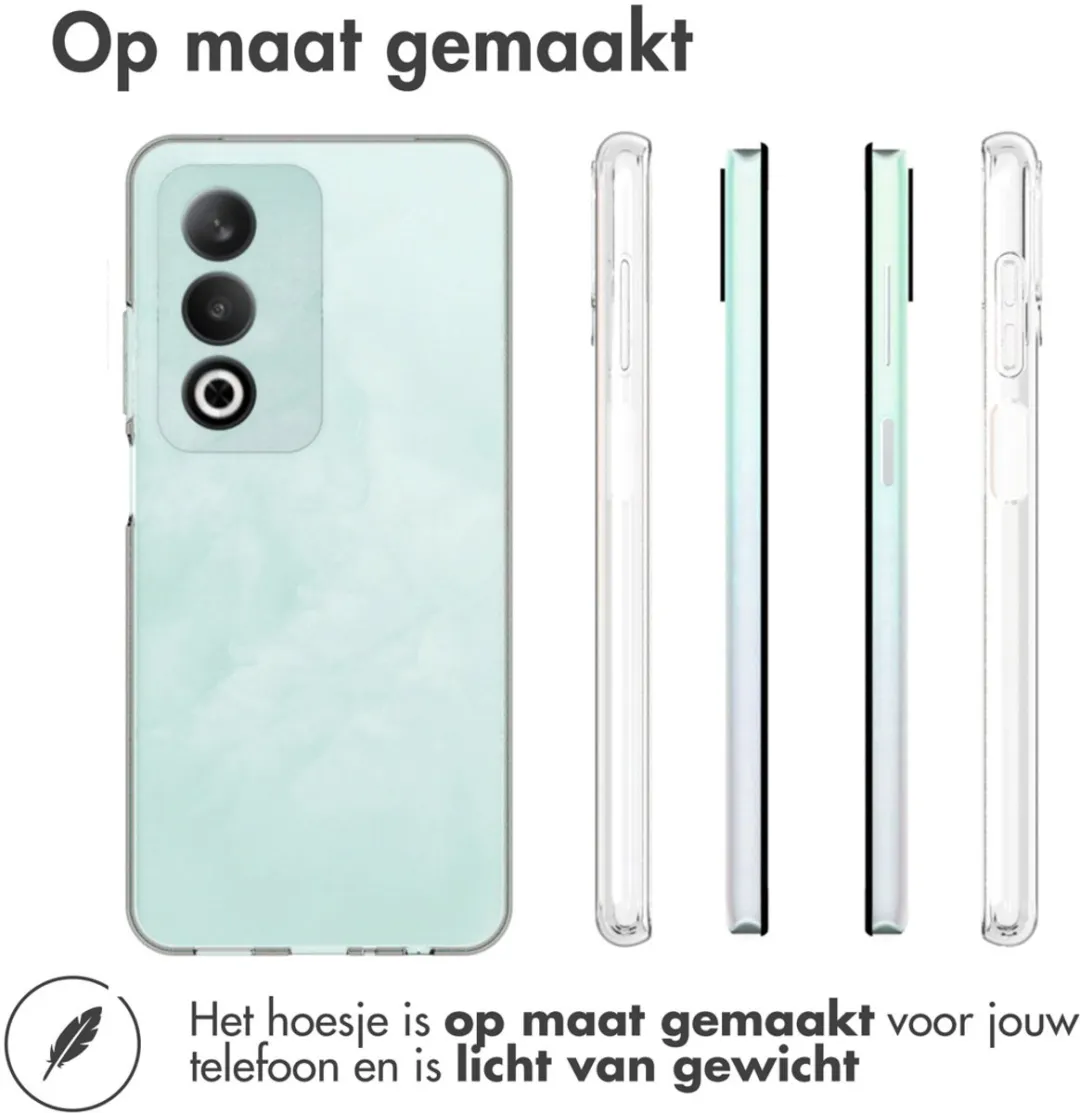 Accezz Hoesje Oppo A80 Transparant