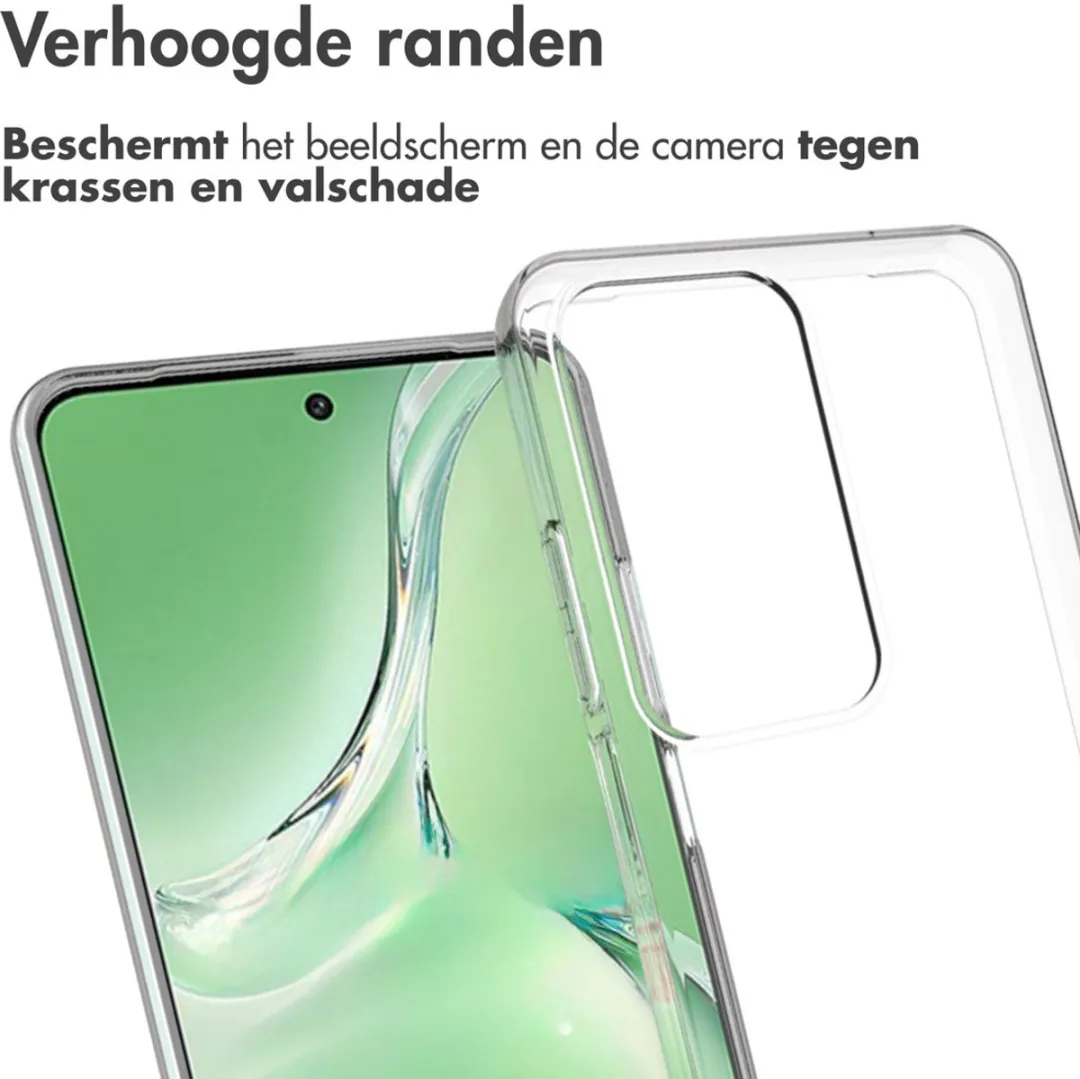 Accezz Hoesje Oppo A80 Transparant