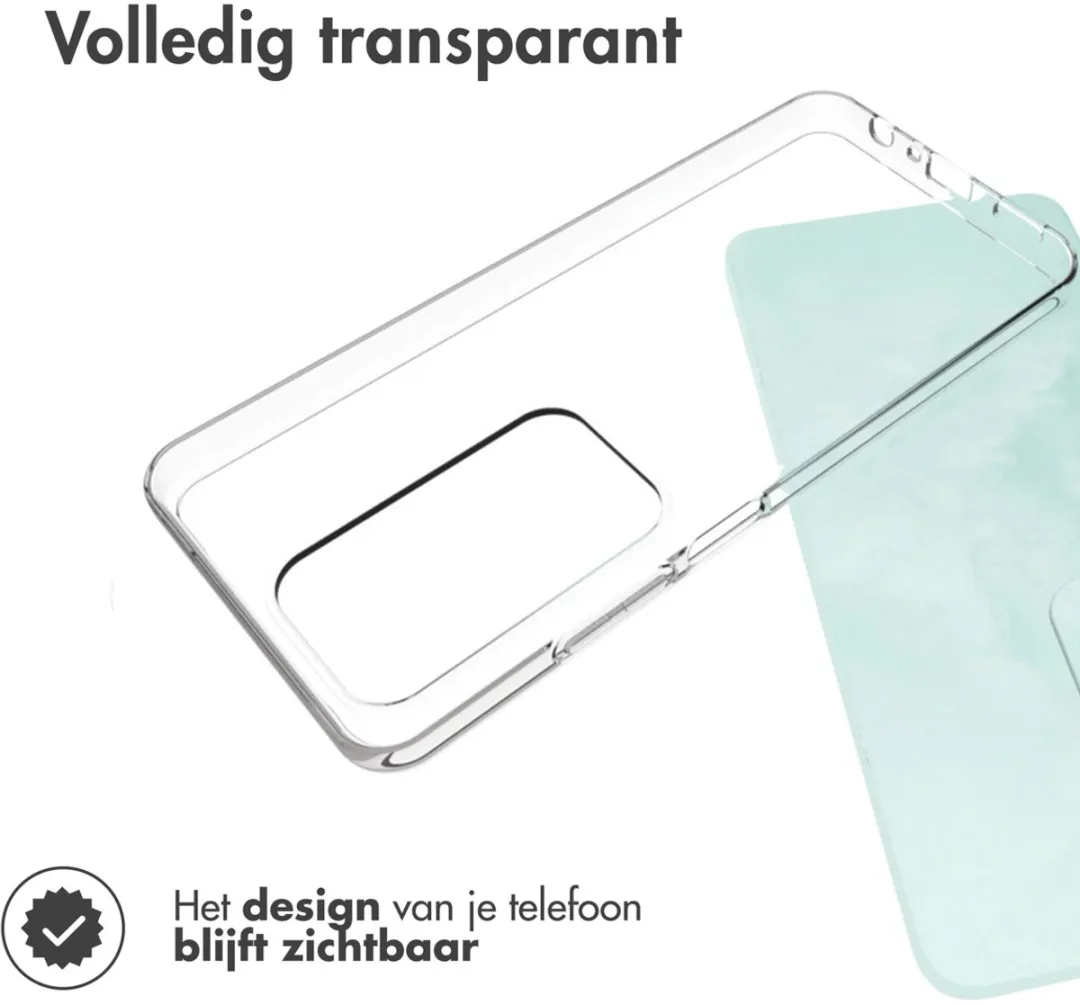 Accezz Hoesje Oppo A80 Transparant