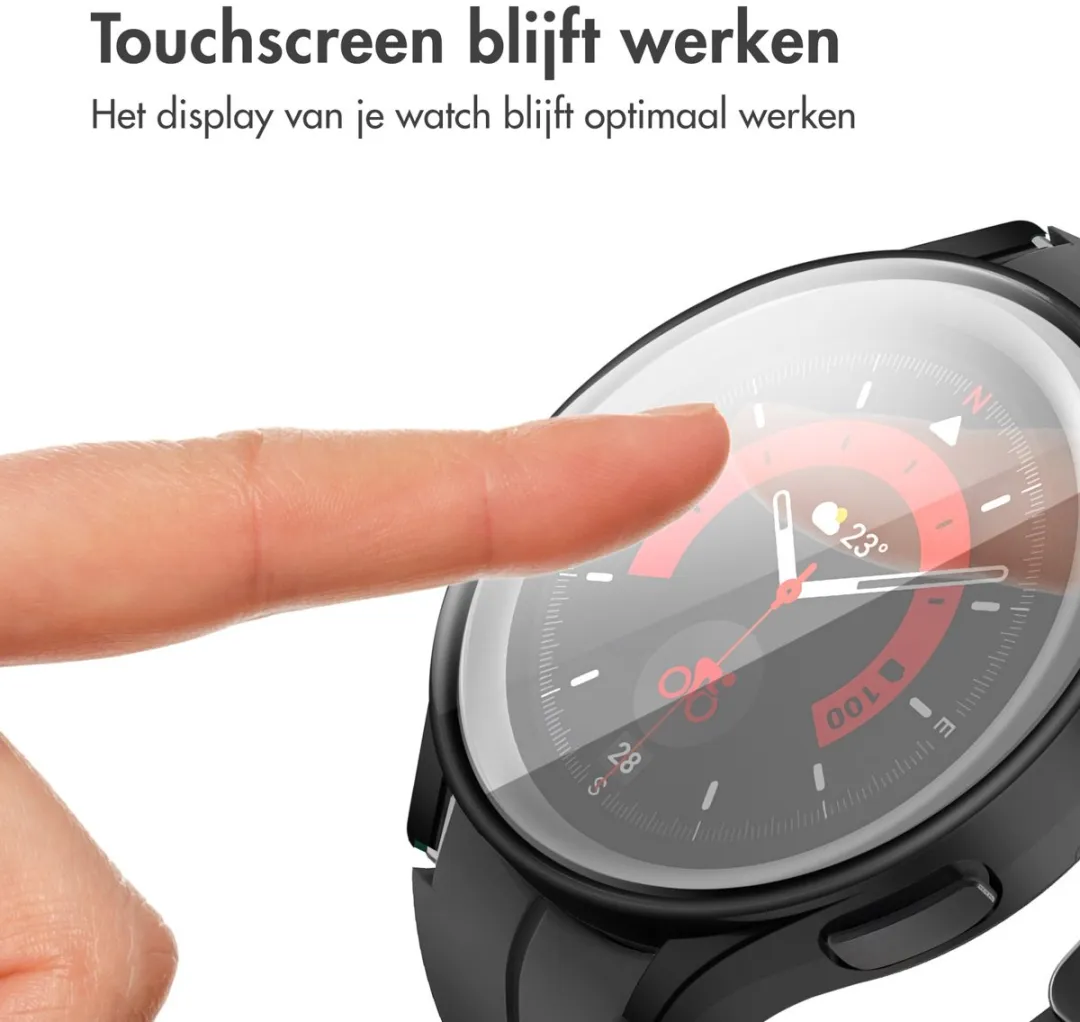 Imoshion Screen Protector Samsung Galaxy Watch 4 44mm - Zwart