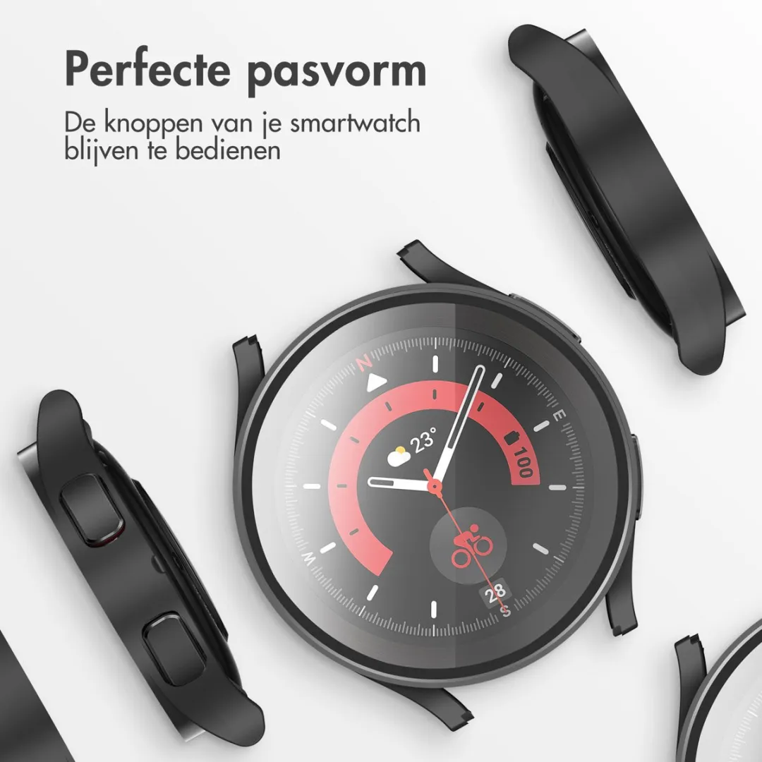 Imoshion Screen Protector Samsung Galaxy Watch 4 44mm - Zwart