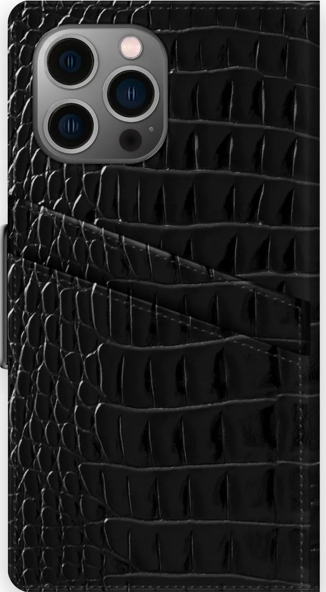iDeal of Sweden Atelier Wallet iPhone 13 Pro Max IDAW-I2167-236 - Neo Noir Croco
