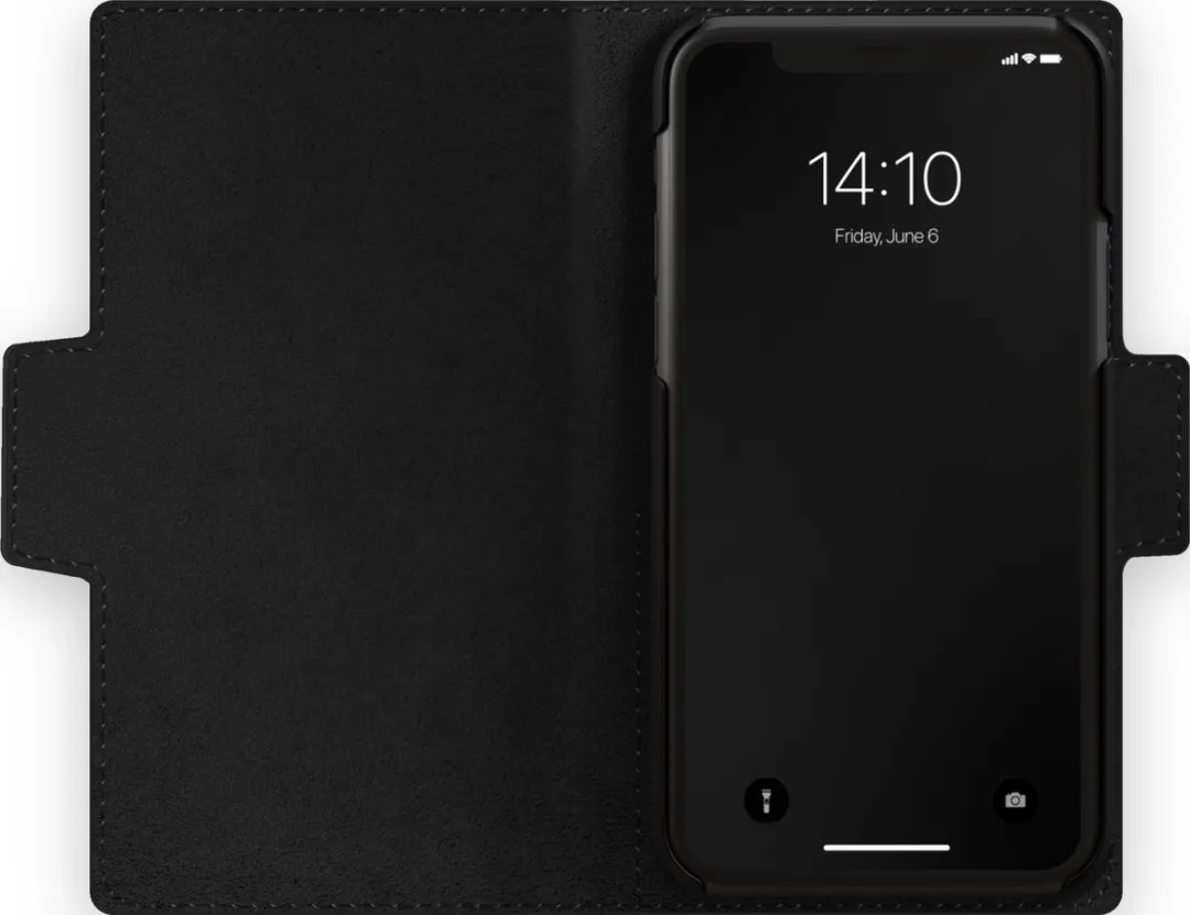iDeal of Sweden Atelier Wallet iPhone 13 Pro Max IDAW-I2167-236 - Neo Noir Croco