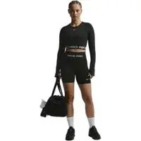 Nike Pro Seamless Biker Shorts Dames - Zwart - XS - afbeelding 2 van 3