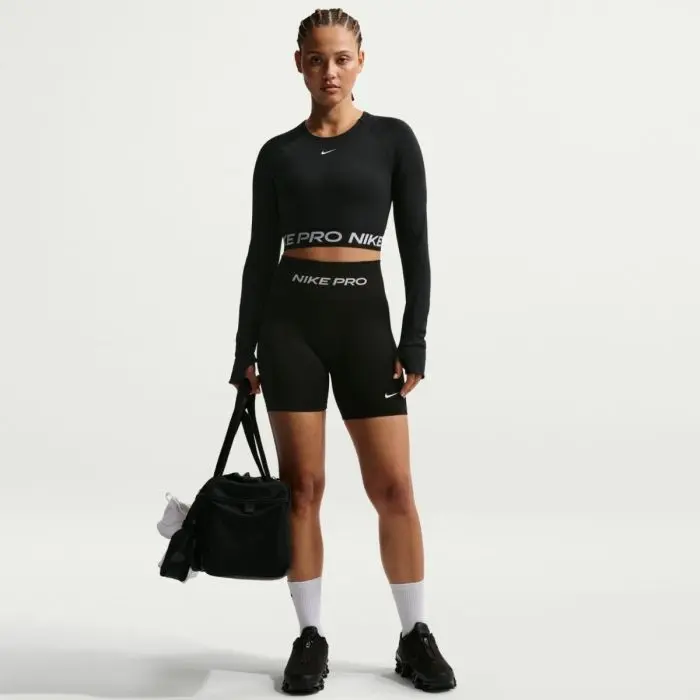 Nike Pro Seamless Biker Shorts Dames - Zwart - XS - afbeelding 3 van 3