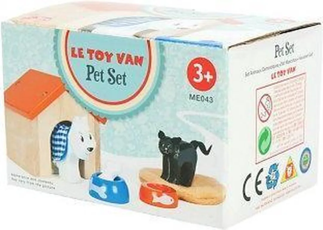 Le Toy Van Poppenhuismeubels Huisdieren ME043 - Hout - Multicolor