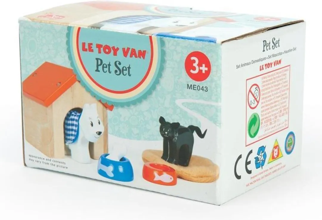Le Toy Van Poppenhuismeubels Huisdieren ME043 - Hout - Multicolor