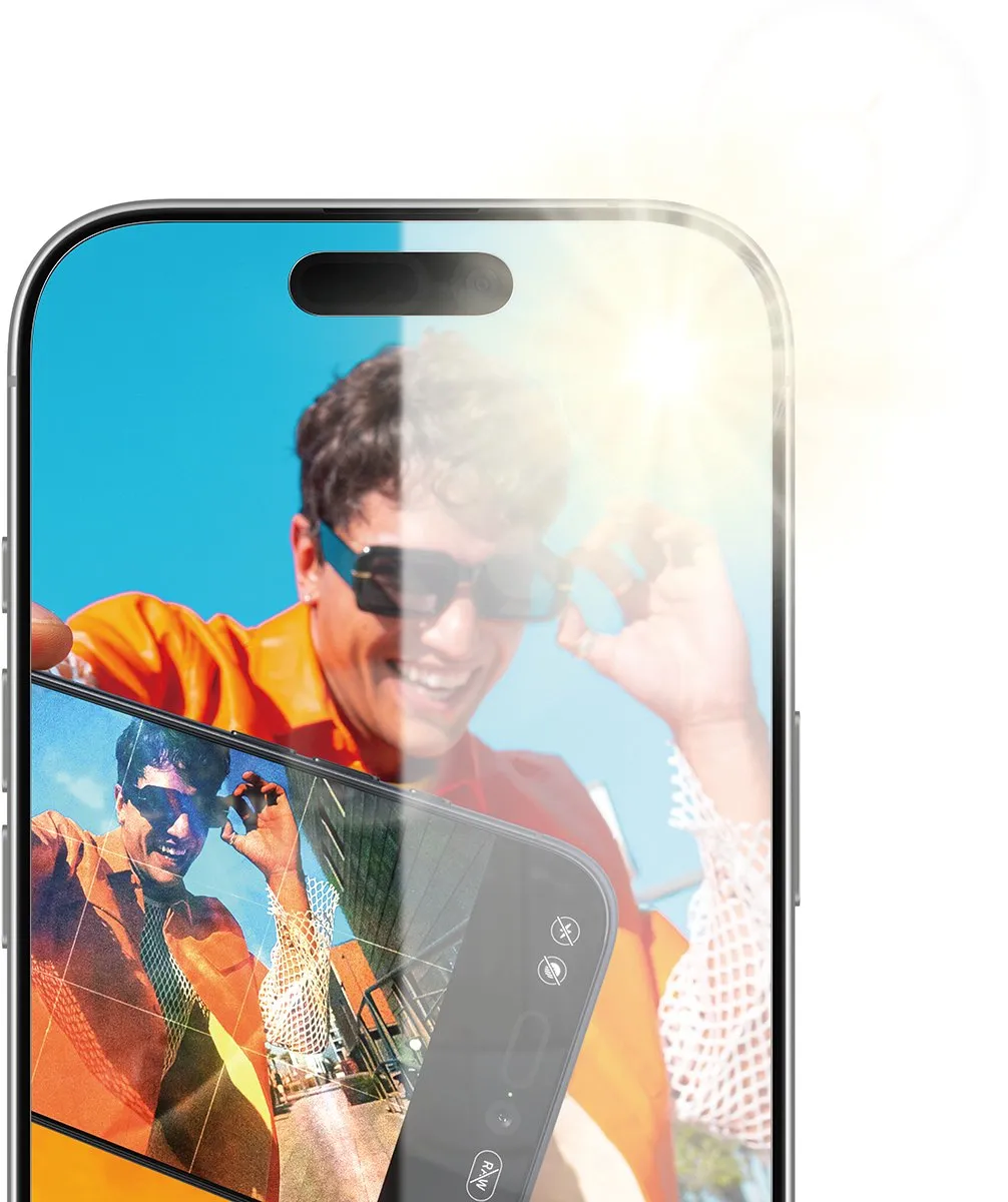 PanzerGlass Anti-Reflective Armor iPhone 17/16 Pro Schermbeschermer - PG23154